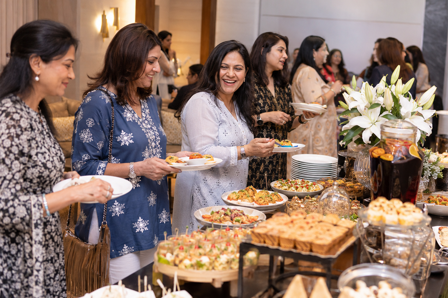 Kitty Party & Get-Together Catering