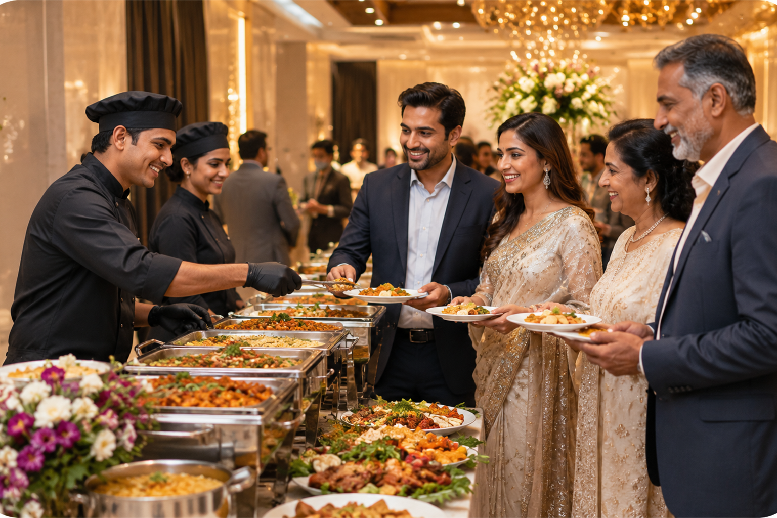 Why Companies & Families in Gurgaon Choose Eventyzo for Catering