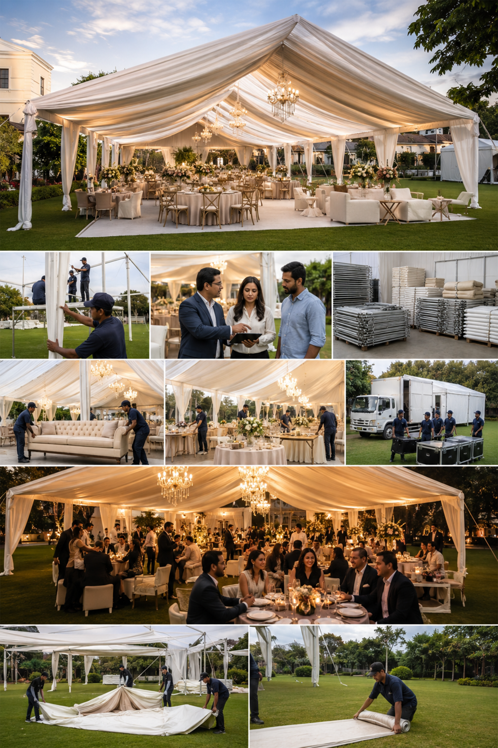Why People in Gurgaon Choose Eventyzo for Tent Services