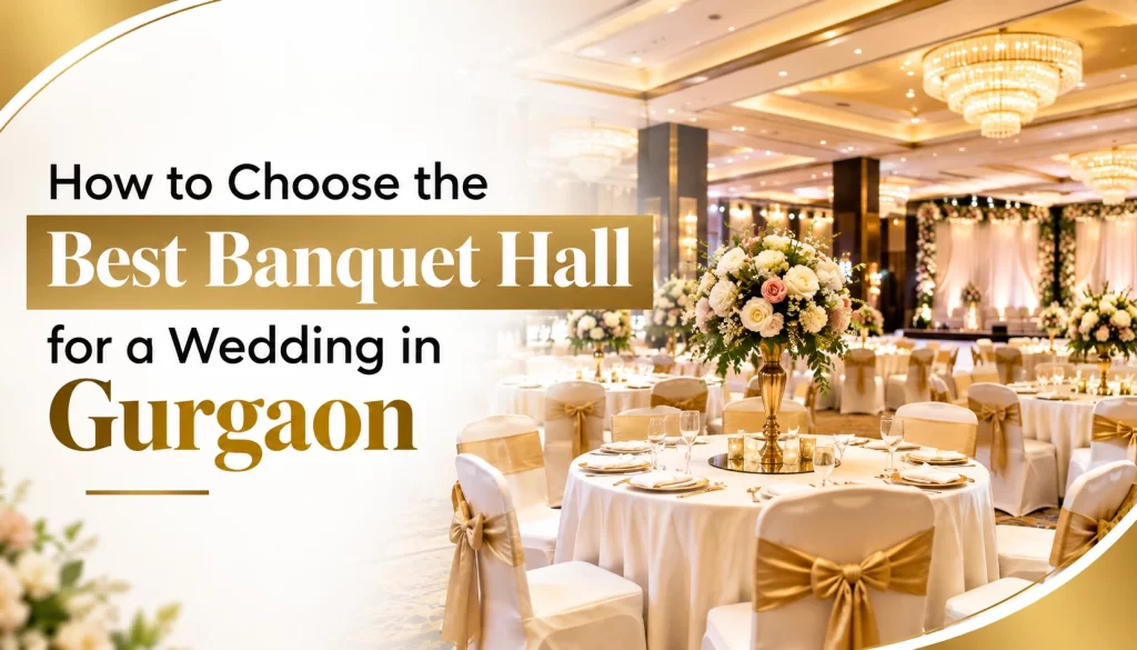 How to Choose the Best Banquet Hall for a Wedding in Gurgaon
