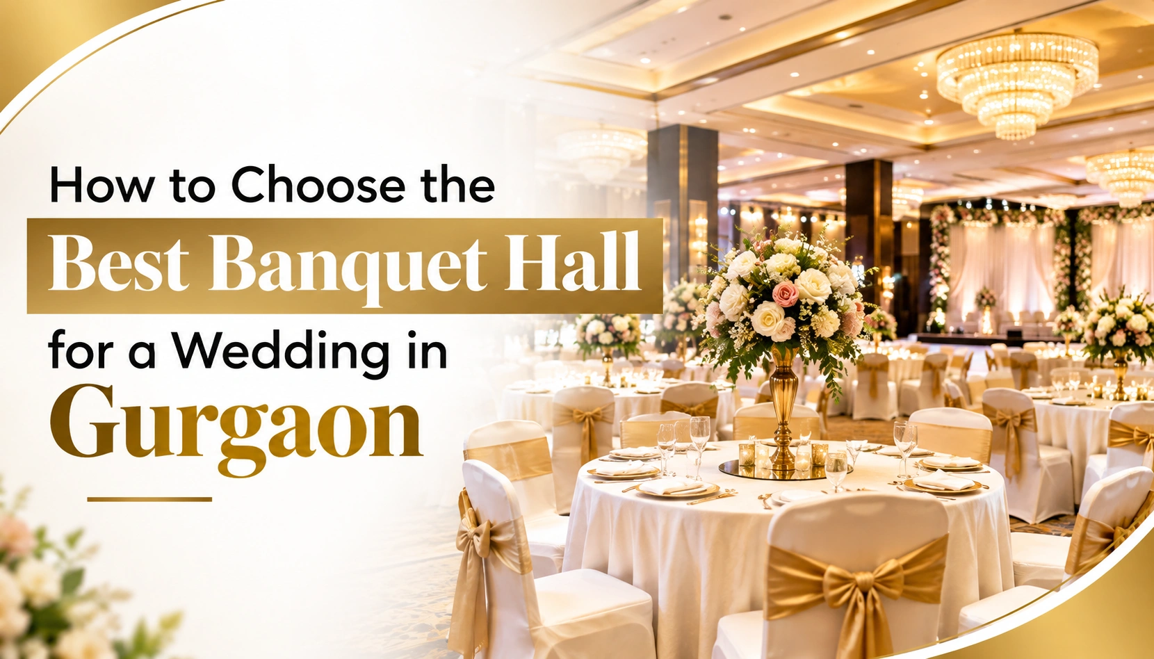 How to Choose the Best Banquet Hall for a Wedding in Gurgaon